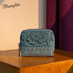 Wrangler Western Tooled Bi-Fold Wallet