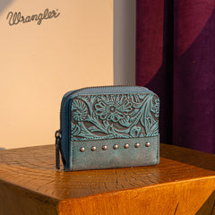 Wrangler Western Tooled Bi-Fold Wallet