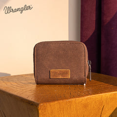 Wrangler Western Tooled Bi-Fold Wallet