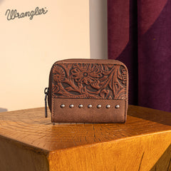 Wrangler Western Tooled Bi-Fold Wallet