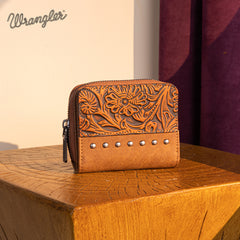 Wrangler Western Tooled Bi-Fold Wallet