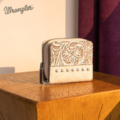 Wrangler Western Tooled Bi-Fold Wallet