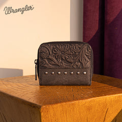 Wrangler Western Tooled Bi-Fold Wallet