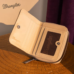 Wrangler Western Tooled Bi-Fold Wallet