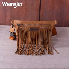 WG73-8194  Wrangler Fringe  Fanny Pack Belt Bag Sling Bag