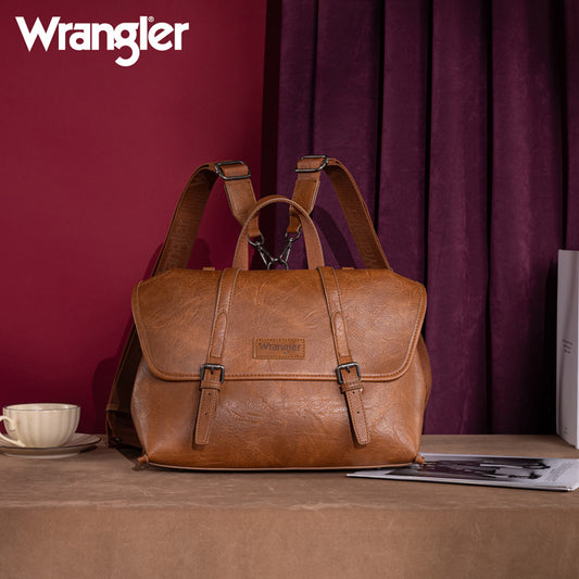 Wrangler Vintage Tote Convertible Backpack/Crossbody Bag