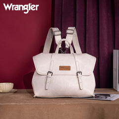 Wrangler Vintage Tote Convertible Backpack/Crossbody Bag