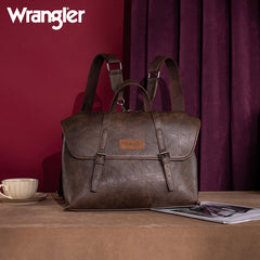 Wrangler Vintage Tote Convertible Backpack/Crossbody Bag