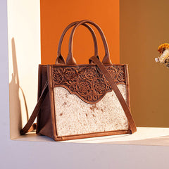 Trinity Ranch Embossed Floral Concealed Carry Tote