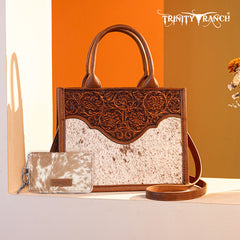 Trinity Ranch Embossed Floral Concealed Carry Tote