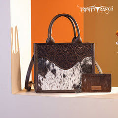 Trinity Ranch Embossed Floral Concealed Carry Tote