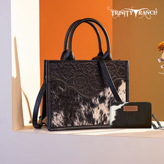 Trinity Ranch Embossed Floral Concealed Carry Tote