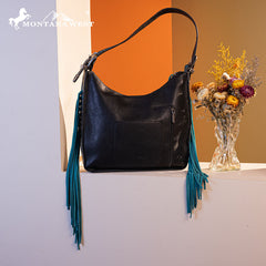 Montana West Fringe Hobo Bag