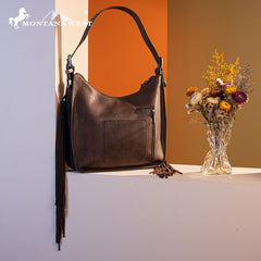 Montana West Fringe Hobo Bag