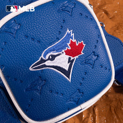 MLB Toronto Blue Jays Crossbody Bag-Blue