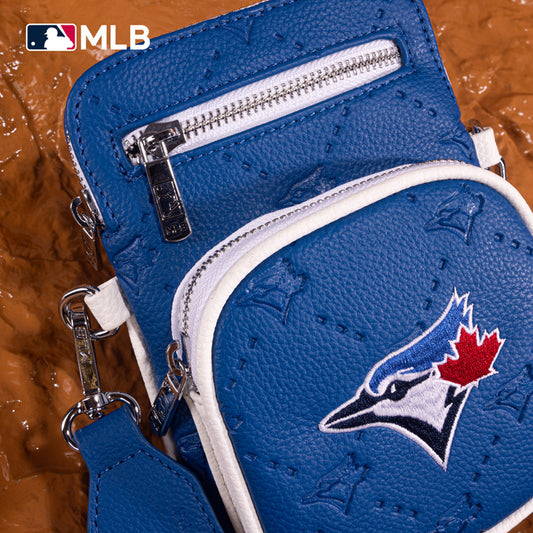 MLB Toronto Blue Jays Crossbody Bag-Blue