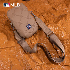 MLB San Diego Padres Crossbody Bag-Camel
