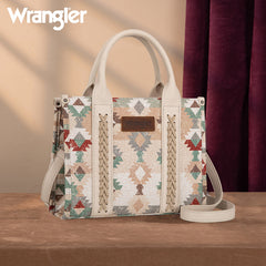 Wrangler Southwestern Print Canvas Tote Bag