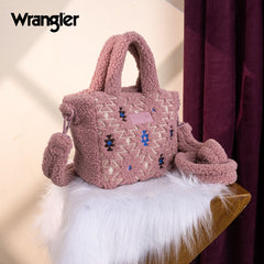 Wrangler Sherpa Aztec Sherpa Small Tote Bag