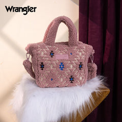 Wrangler Sherpa Aztec Sherpa Small Tote Bag