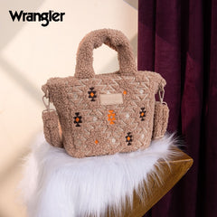 Wrangler Sherpa Aztec Sherpa Small Tote Bag