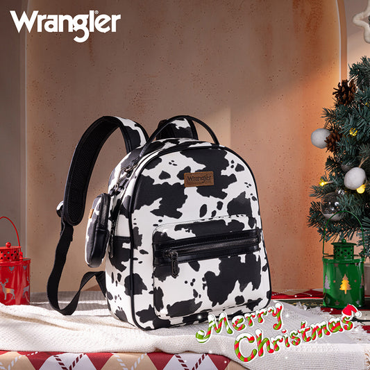 Wrangler Cow Print Backpack