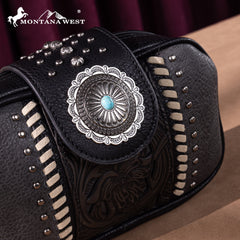 Montana West Tooled Collection Crossbody