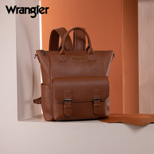 Wrangler Convertible Grain Backpack/Crossbody Bag