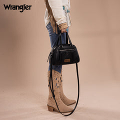 Wrangler Whipstitch Top Handle Crossbody Bag