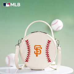 MLB San Francisco Giants Leather Circle Crossbody Bag