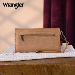 Wrangler Whipstitch Wristlet Wallet