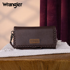 Wrangler Whipstitch Wristlet Wallet