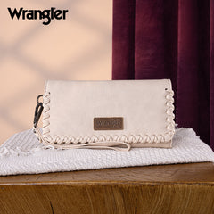 Wrangler Whipstitch Wristlet Wallet