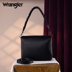 Wrangler Braided Detail Crossbody Bag