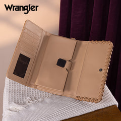 Wrangler Whipstitch Wristlet Wallet