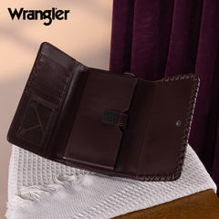 Wrangler Whipstitch Wristlet Wallet