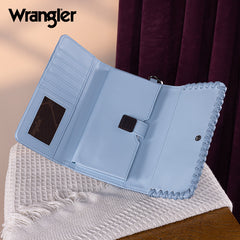 Wrangler Whipstitch Wristlet Wallet