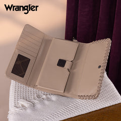 Wrangler Whipstitch Wristlet Wallet