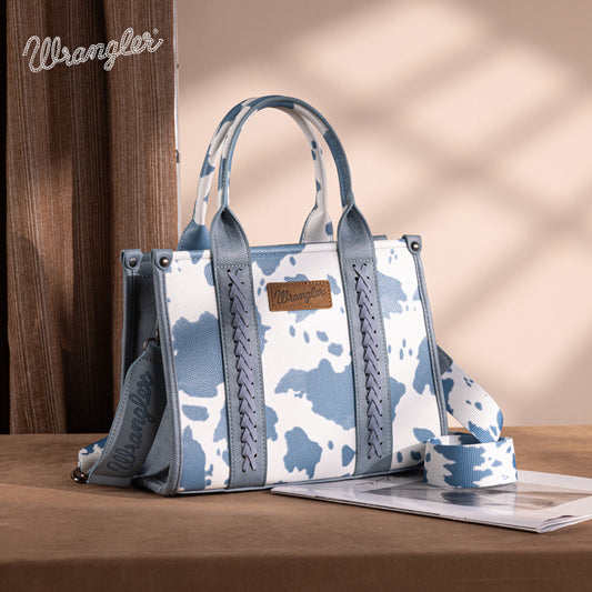 Wrangler Leopard Print Concealed Carry Tote Bag