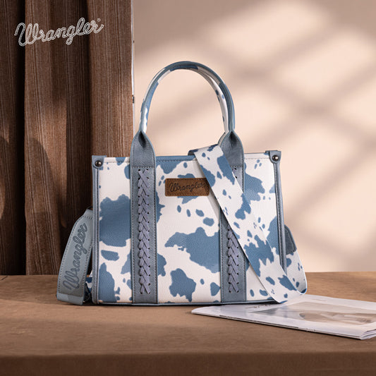 Wrangler Leopard Print Concealed Carry Tote Bag