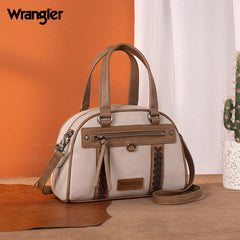 Wrangler Whipstitch Top Handle Crossbody Bag