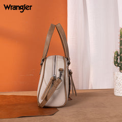 Wrangler Whipstitch Top Handle Crossbody Bag