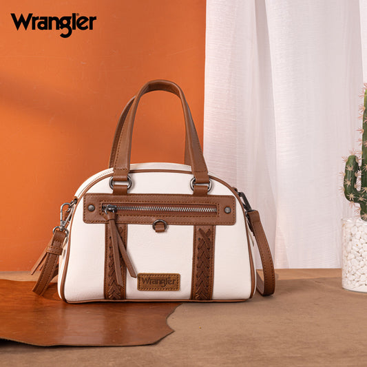 Wrangler Whipstitch Top Handle Crossbody Bag