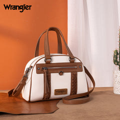 Wrangler Whipstitch Top Handle Crossbody Bag