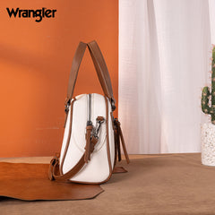 Wrangler Whipstitch Top Handle Crossbody Bag