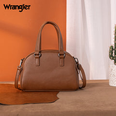 Wrangler Whipstitch Top Handle Crossbody Bag