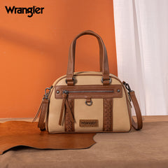 Wrangler Whipstitch Top Handle Crossbody Bag