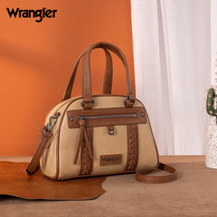 Wrangler Whipstitch Top Handle Crossbody Bag