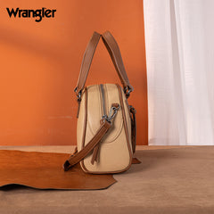 Wrangler Whipstitch Top Handle Crossbody Bag