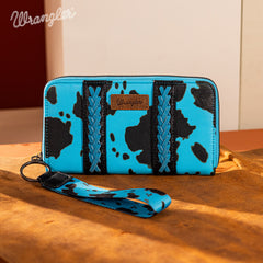 Wrangler Cow Print Wallet